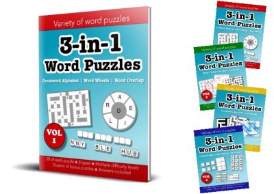 3-in-1 Word Puzzles