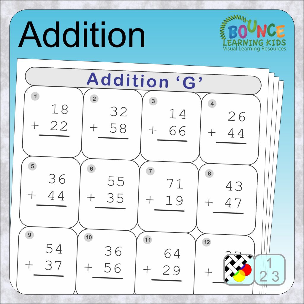 13 fun Addition Worksheets to download