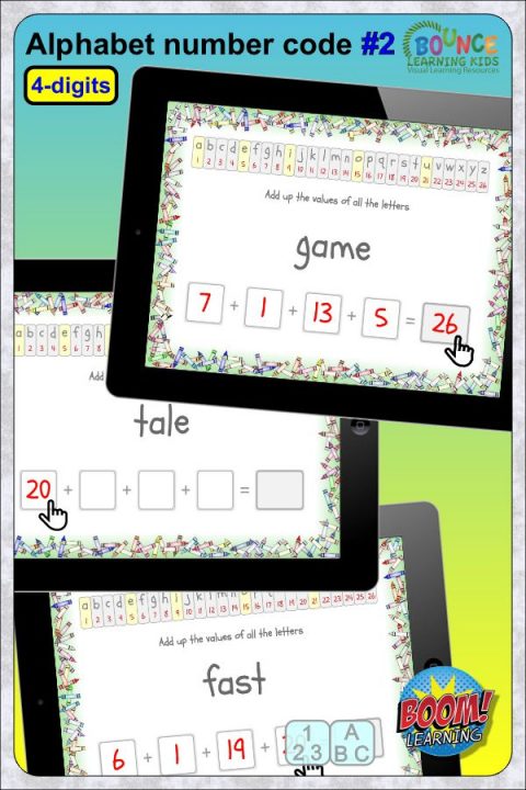 10 fun Alphabet number code number to letter puzzles