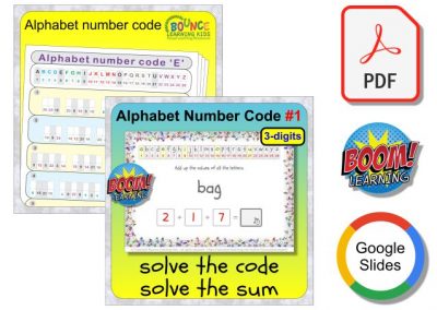 Alphabet number code