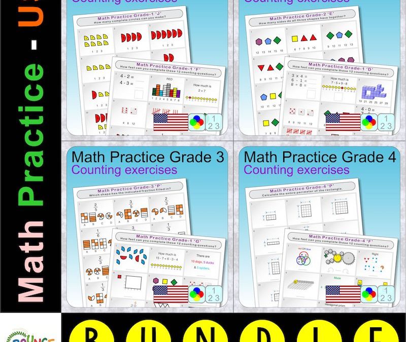 Math practice counting exercises