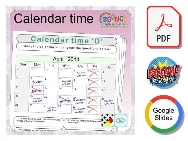 Calendar time