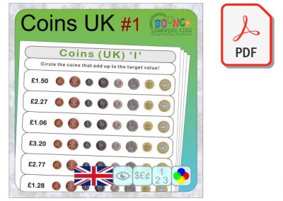 Counting UK coins
