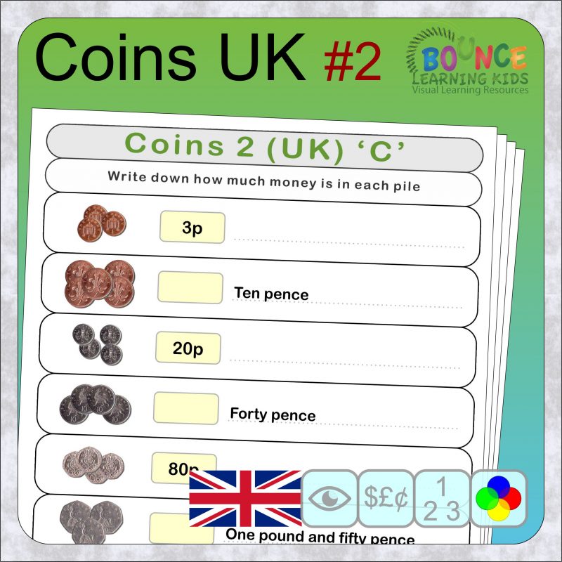 money worksheets and task cards bounce learning kids