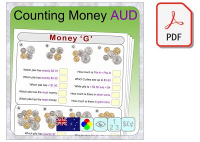 Counting Australian money