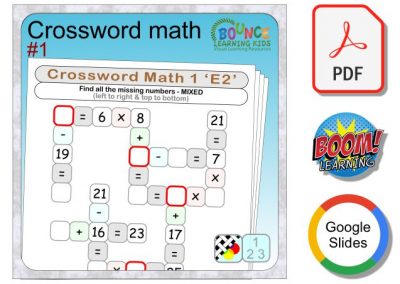 Crossword Math