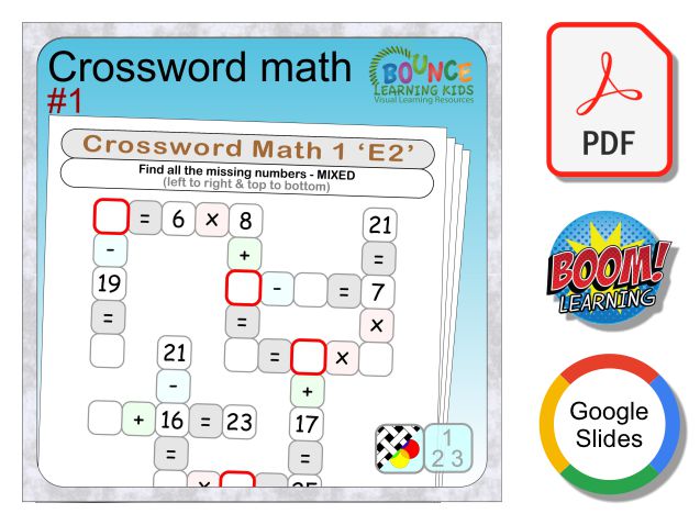 Crossword Math