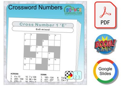 Crossword numbers