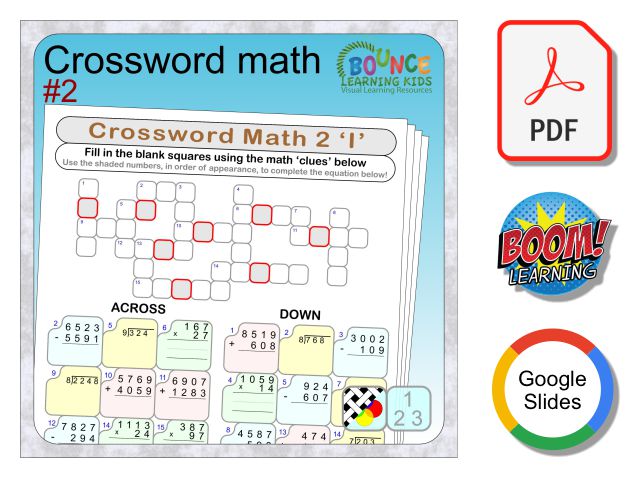 Crossword Math 2
