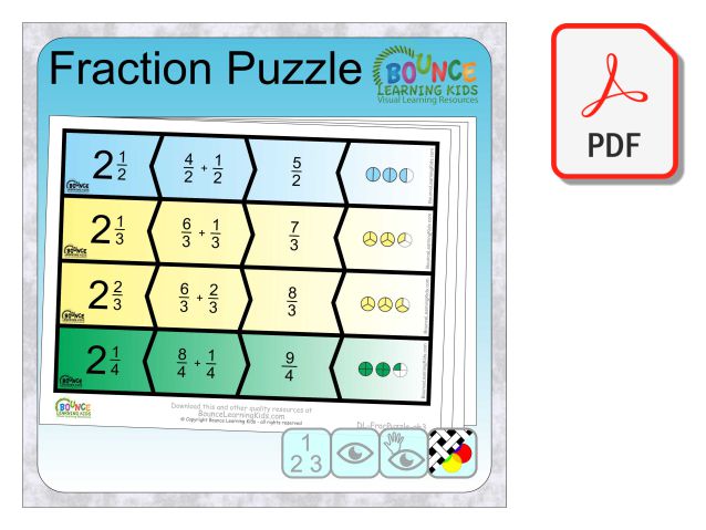 Fraction puzzles