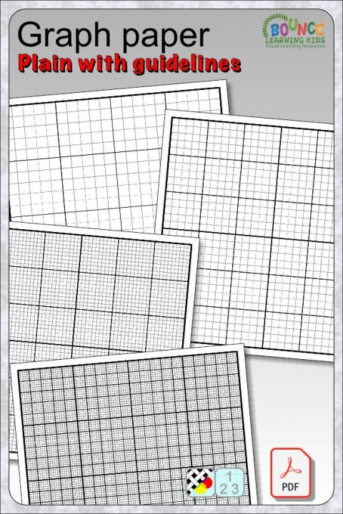 12 Categories Of Graph Paper In Various Sizes 4640