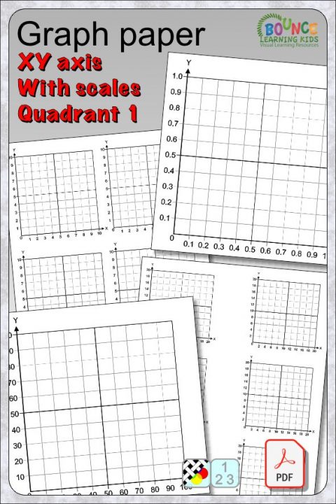 12 categories of Graph paper in various sizes