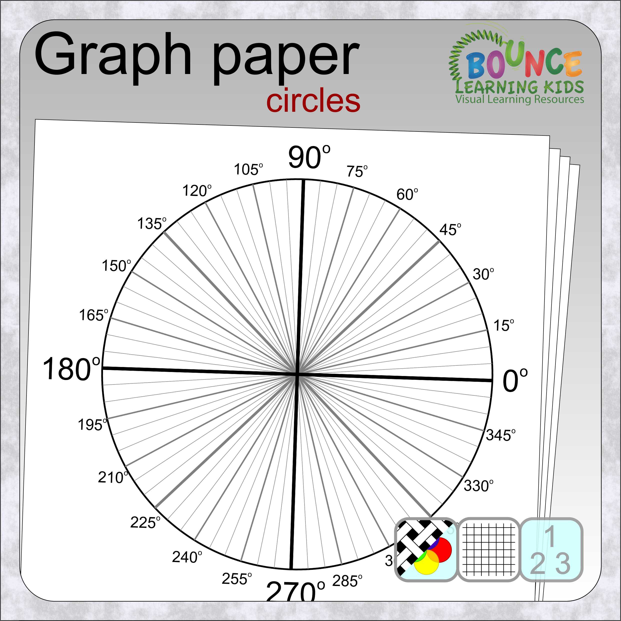 Circle Graph Paper Printable