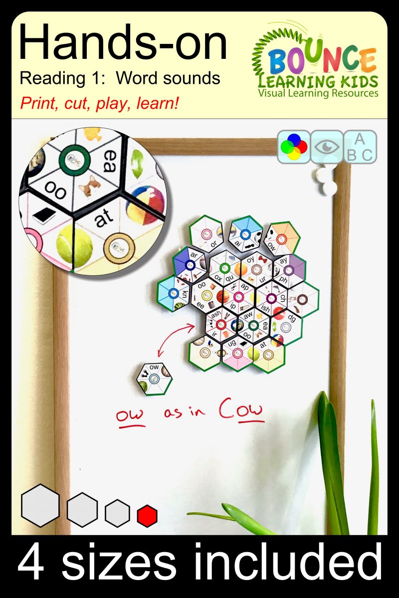 Cut and play sounds worksheets - Image 2