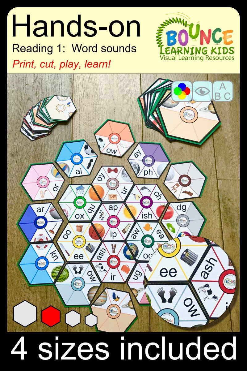 Cut and play sounds worksheets - Image 3