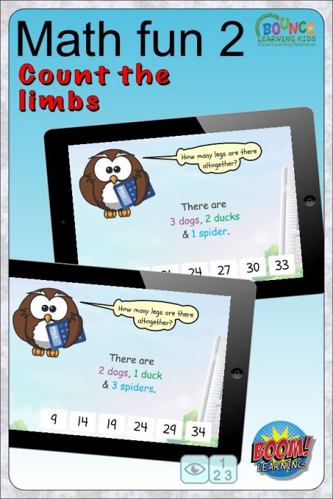 104 Math fun learn to count BOOM decks learn to count BOOM exercise decks