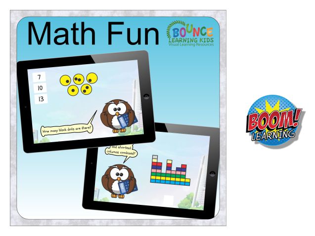 Math fun learn to count BOOM decks