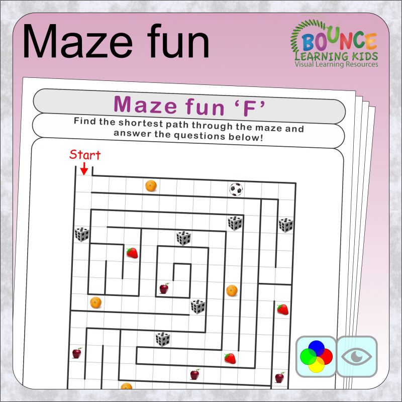 Maze worksheets