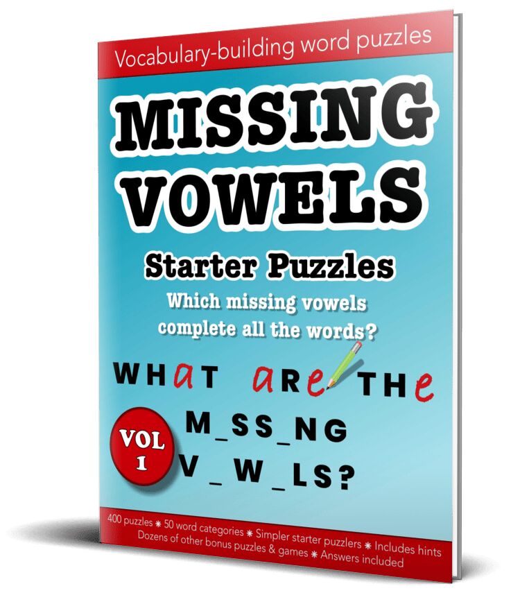 Missing Vowels volume 1 Missing Vowels volume 1
