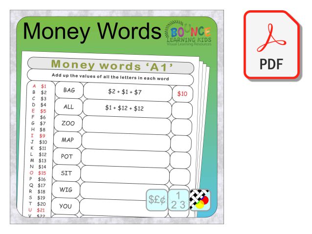 Money words