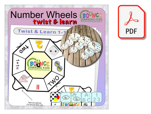 Number wheels – twist & learn