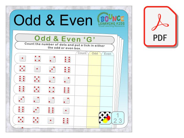 printable bounce learning kids
