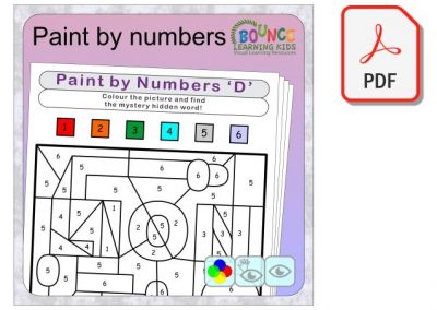 Paint by numbers