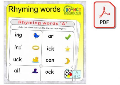 Rhyming words