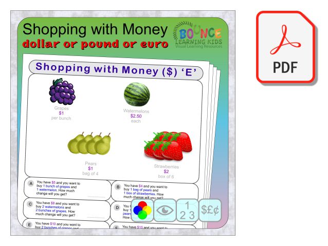 Shopping with Money