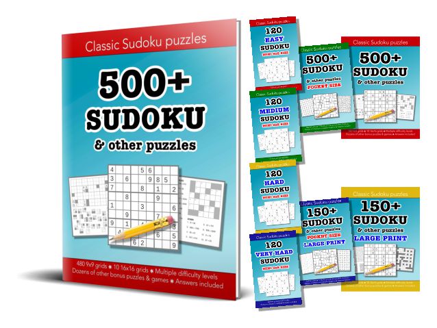 Math Sudoku Puzzles: Easy 4x4 Grid: 300 Games With Solution: Fun Arithmetic  Logic Puzzle Games to Practice Your Addition, Subtraction, Multiplication