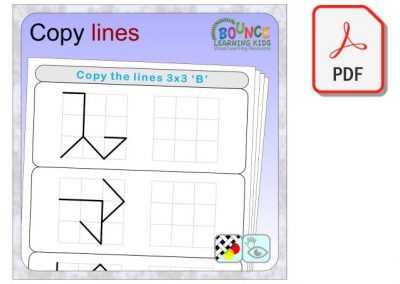 Tracing lines