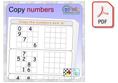 Tracing numbers