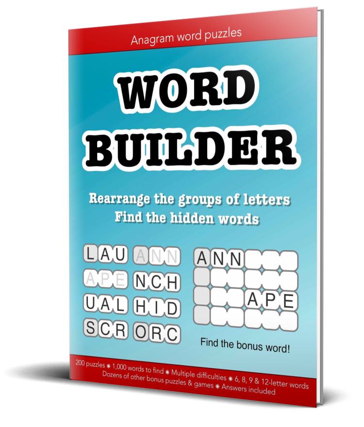 Word Builder is a great way to increase your vocabulary