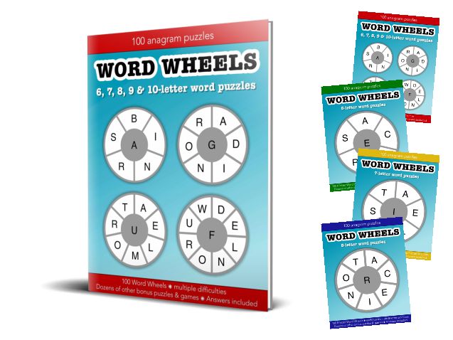 Spelling Word Wheels: 100 fantastic anagram puzzles with a twist